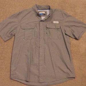 Magellan angler fit button up